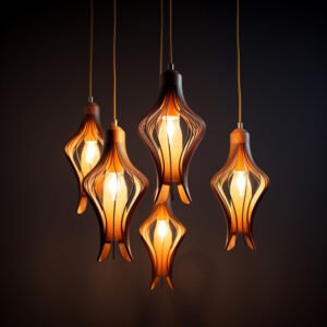 Bamboo Lamp Shades